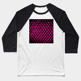 Amazingly Detailed Vector Graphic Magenta Dragon Scales Design Baseball T-Shirt